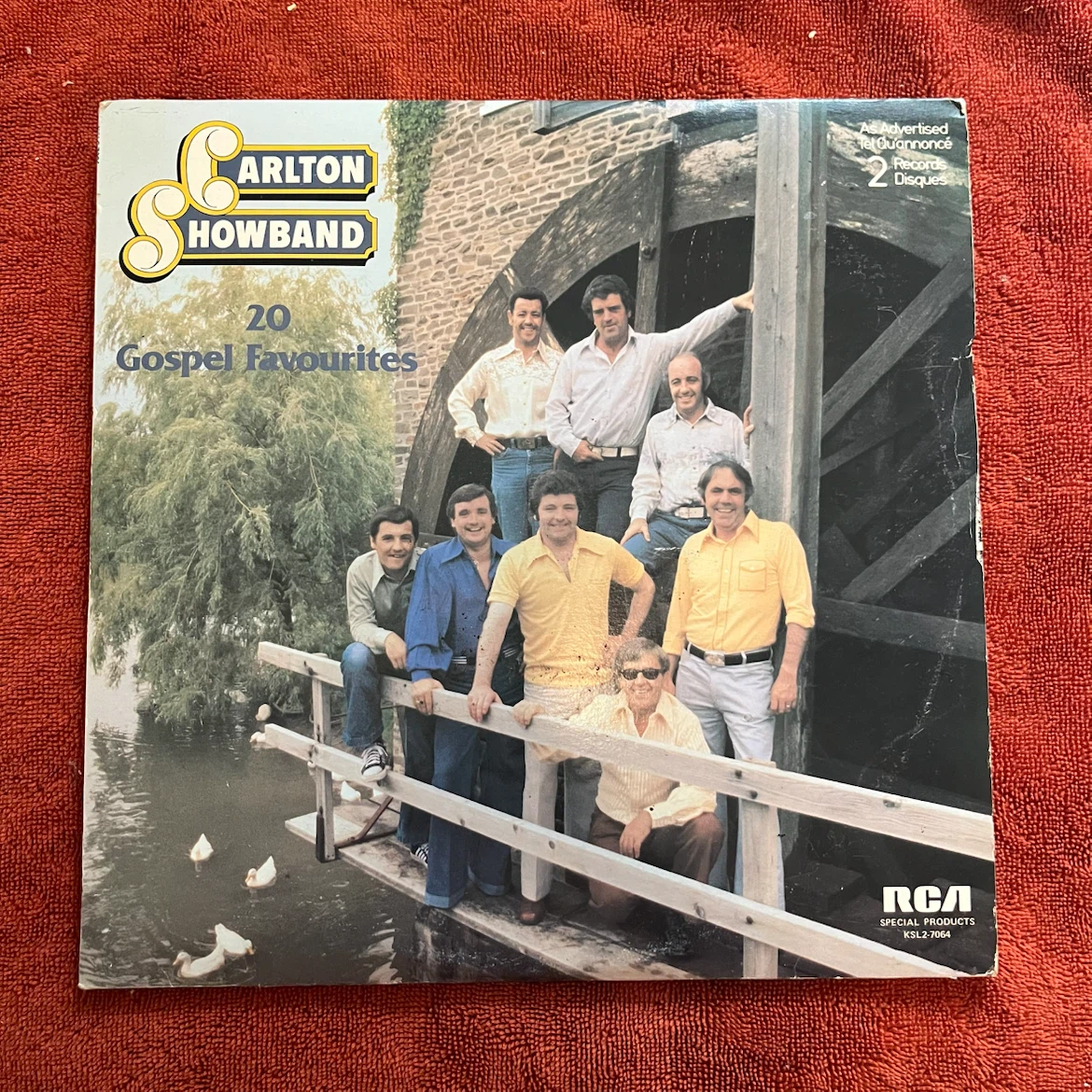Carlton Showband 20 Gospel Favourites Vinyl Record