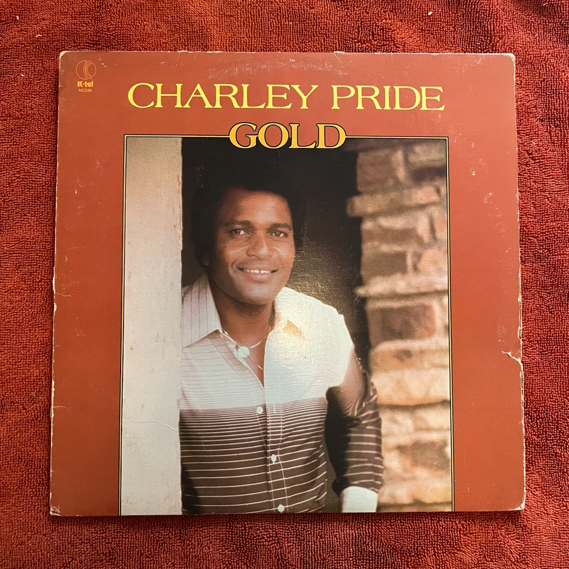 Charley Pride Gold Vinyl Record