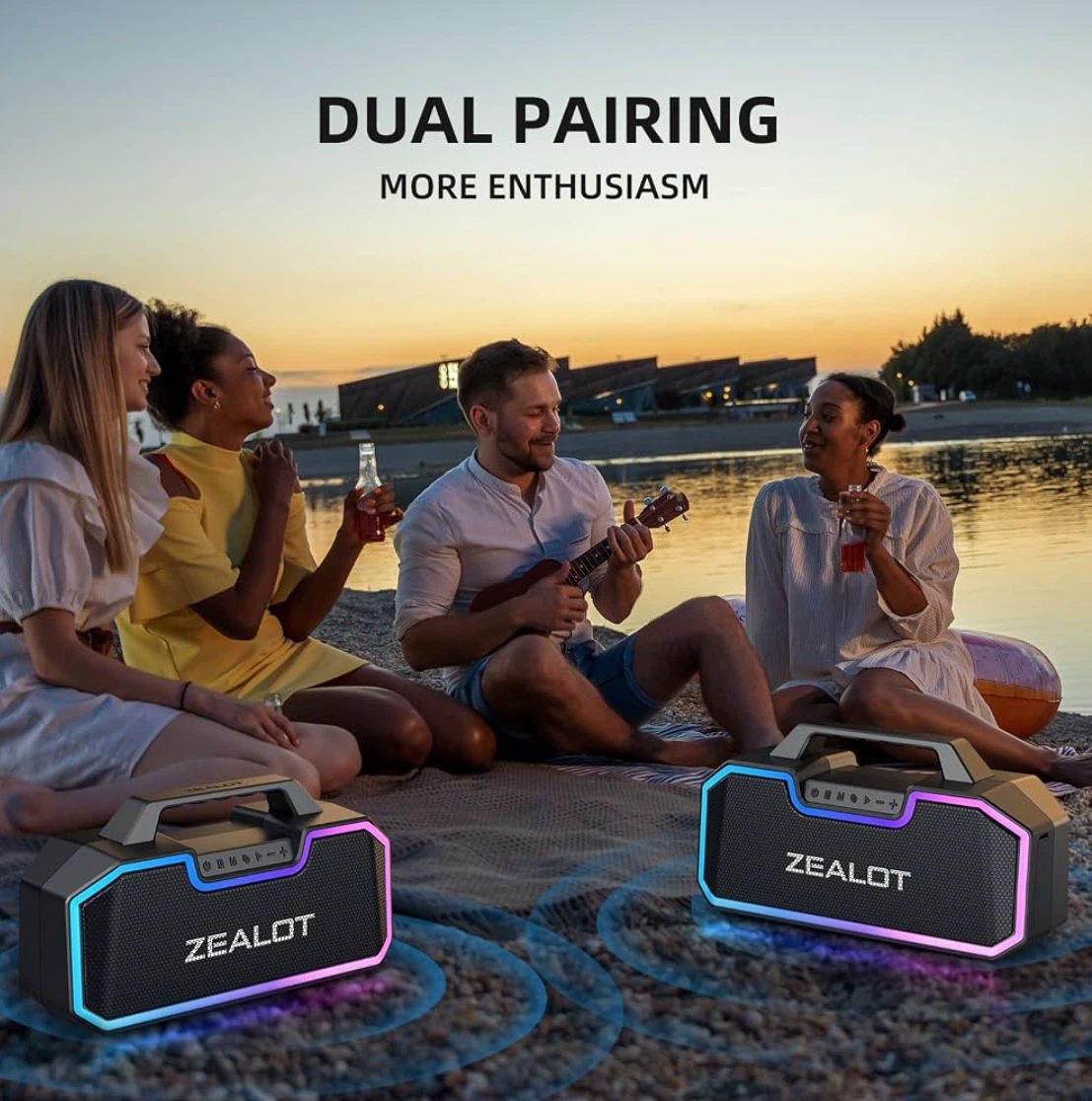 Zealot S57 80W Bluetooth Wireless Speaker | Brand New - photo 4
