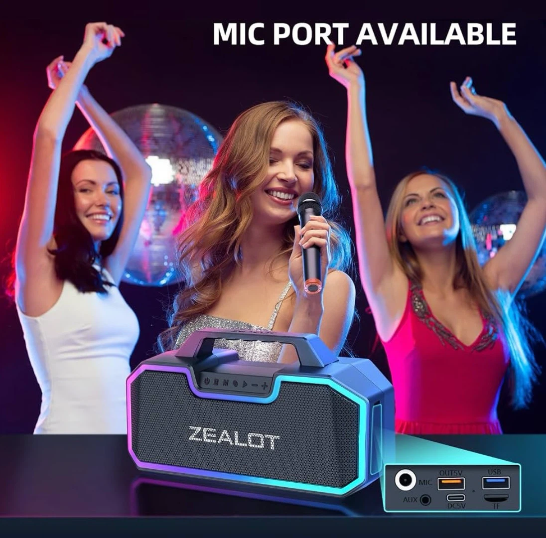 Zealot S57 80W Bluetooth Wireless Speaker | Brand New - photo 5