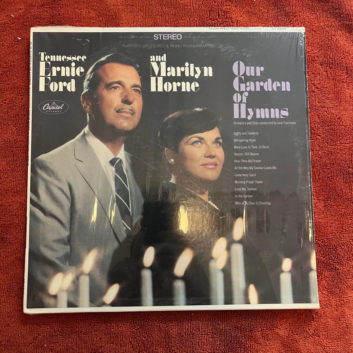Tennessee Ernie Ford & Marilyn Garden of Hymns Vinyl Record