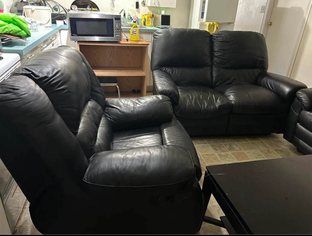 The Brick Toreno Recliner Set - Loveseat & Rocking Chair