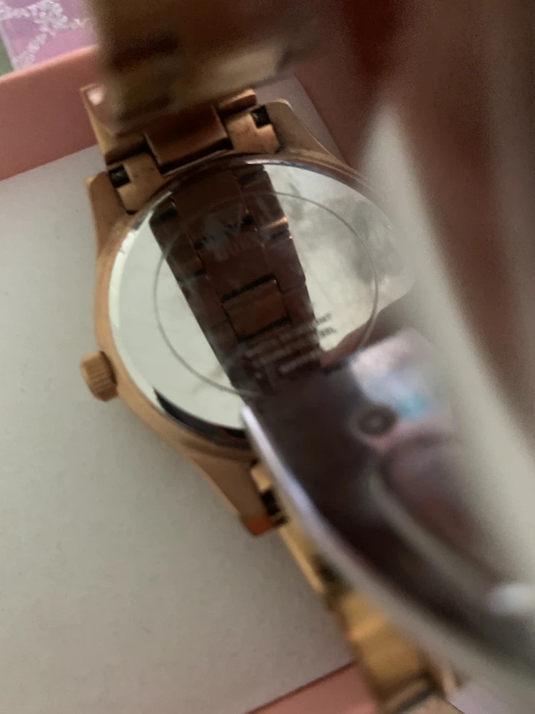 Gold GUESS Day Date Watch Japan MOV.T - photo 2