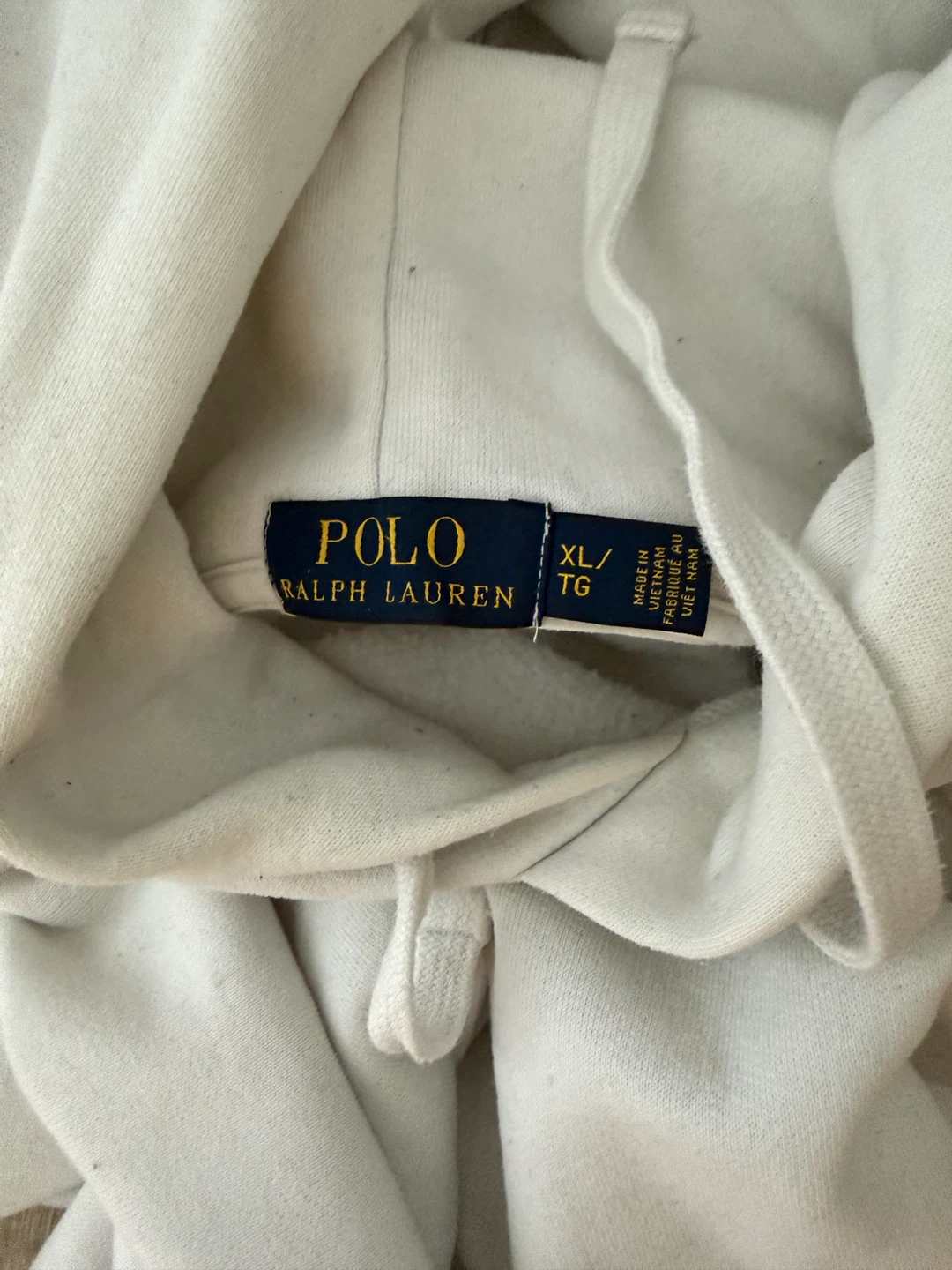 White Polo Ralph Lauren Hoodie - photo 2