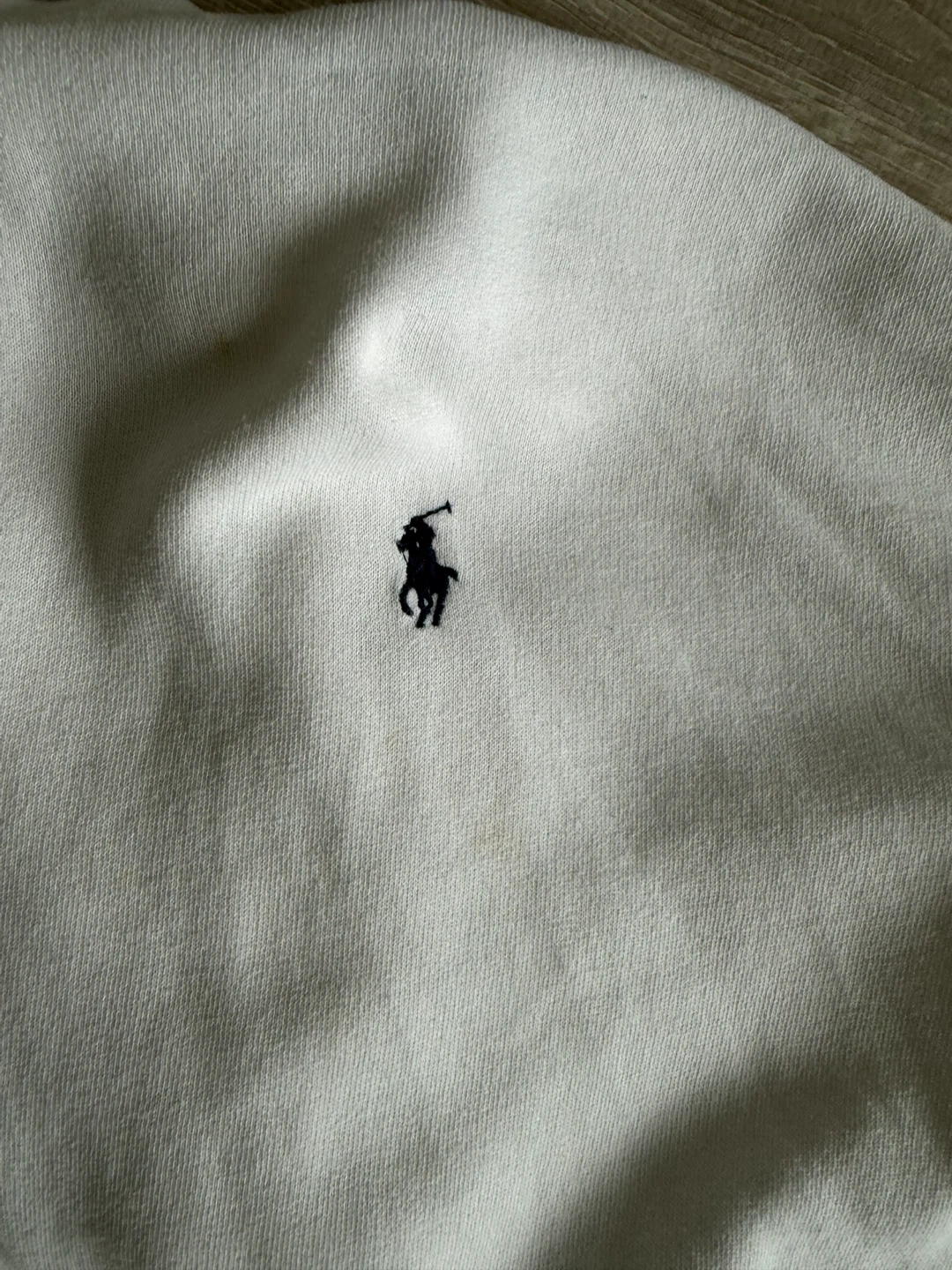 White Polo Ralph Lauren Hoodie - photo 3