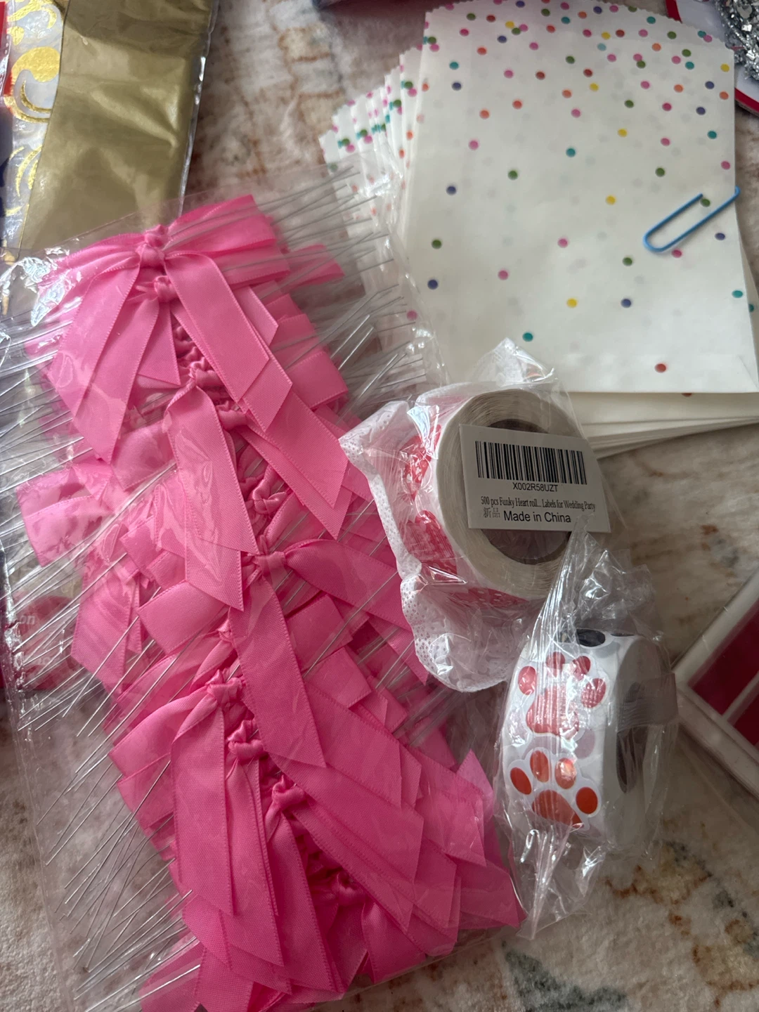 Assorted Christmas & Party Wrapping Supplies - photo 3