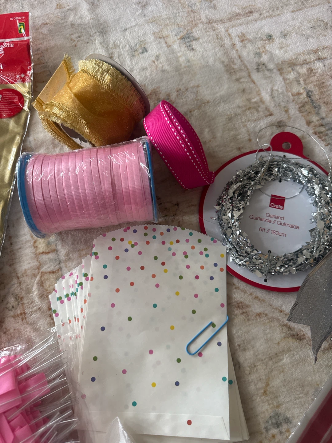 Assorted Christmas & Party Wrapping Supplies - photo 4