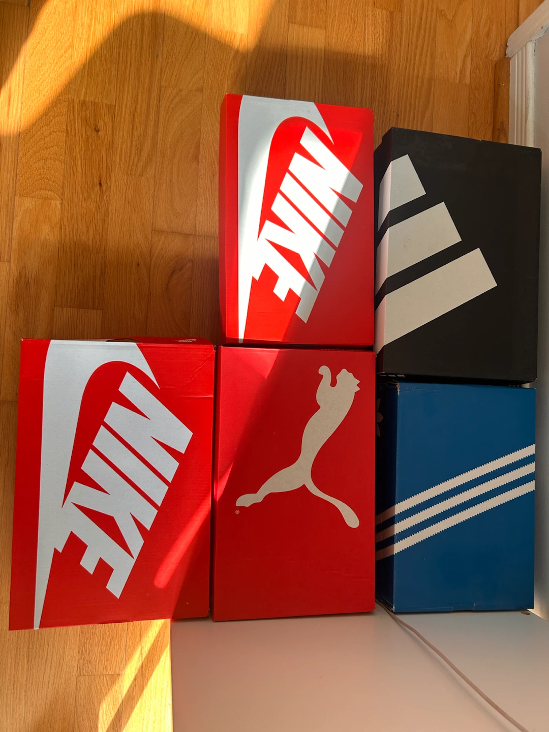 Assorted Shoe Boxes - Nike, Adidas, Puma - photo 2