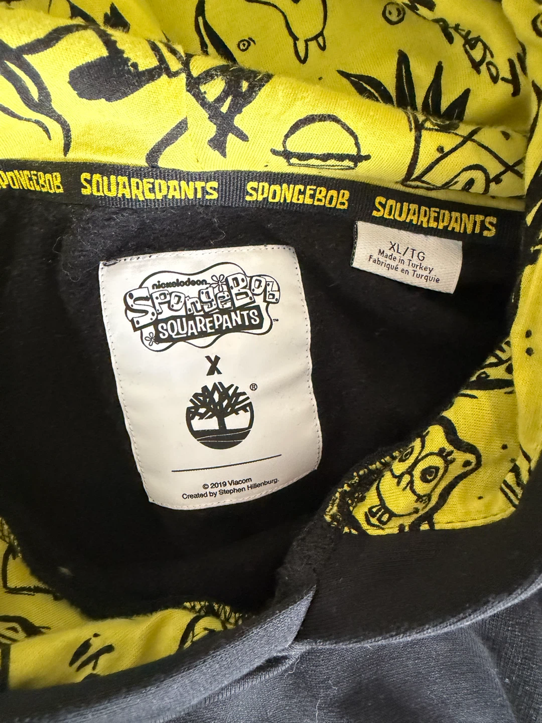 Timberland Spongebob Squarepants Hoodie XL/TG - photo 3