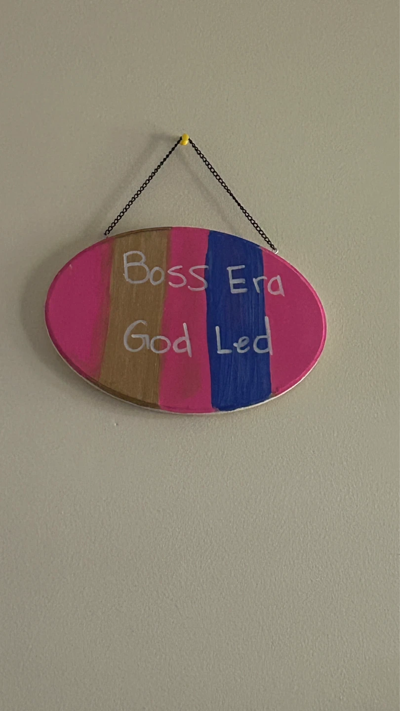 Boss Era God Led Hanging Sign