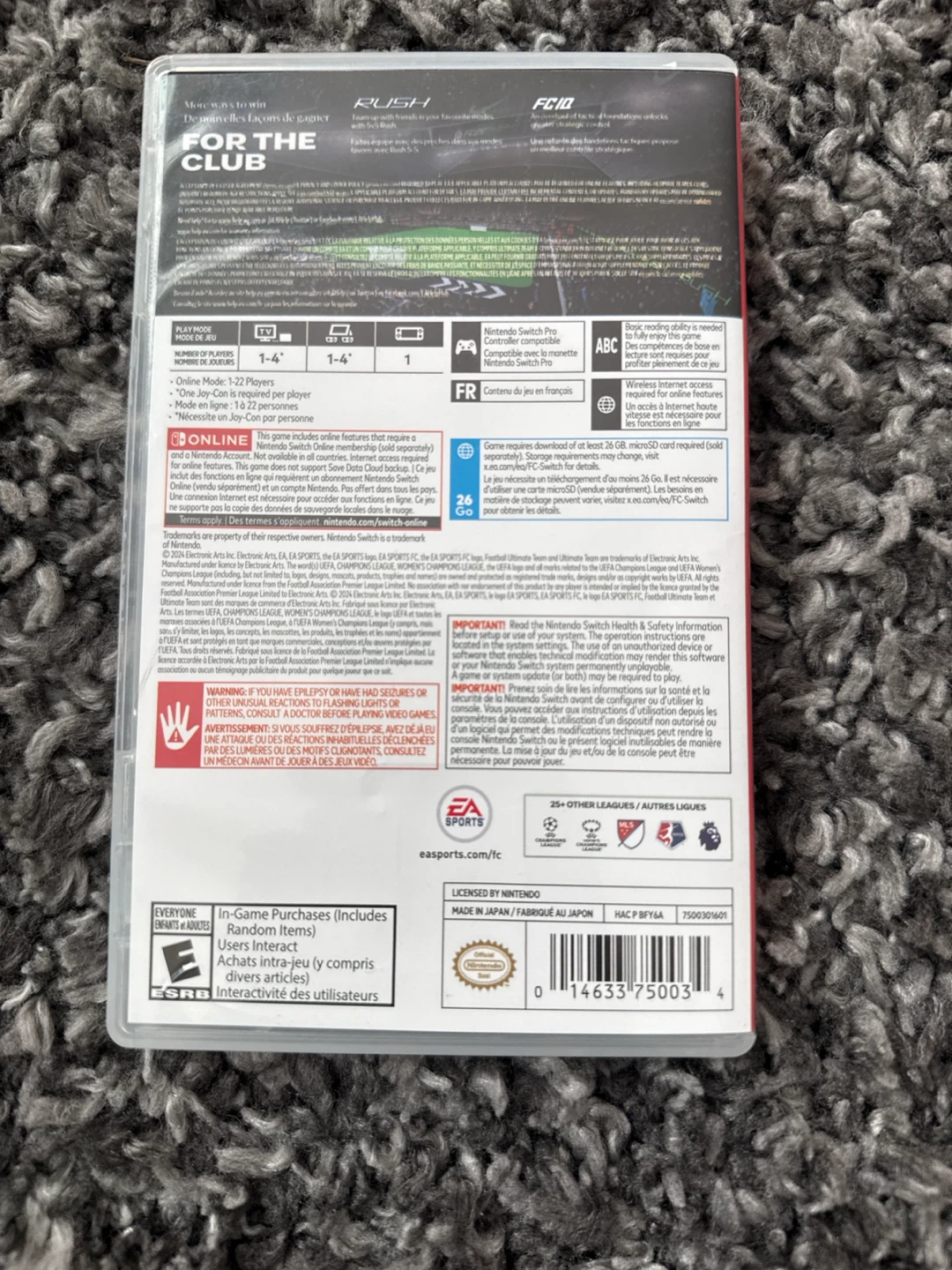 EA SPORTS FC 25 Nintendo Switch Game - photo 4