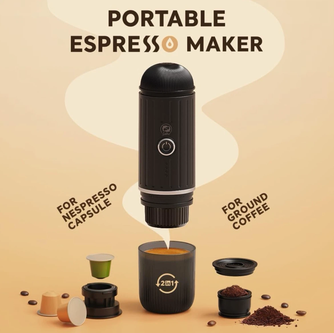 Portable Espresso Coffee Maker-Brand new
