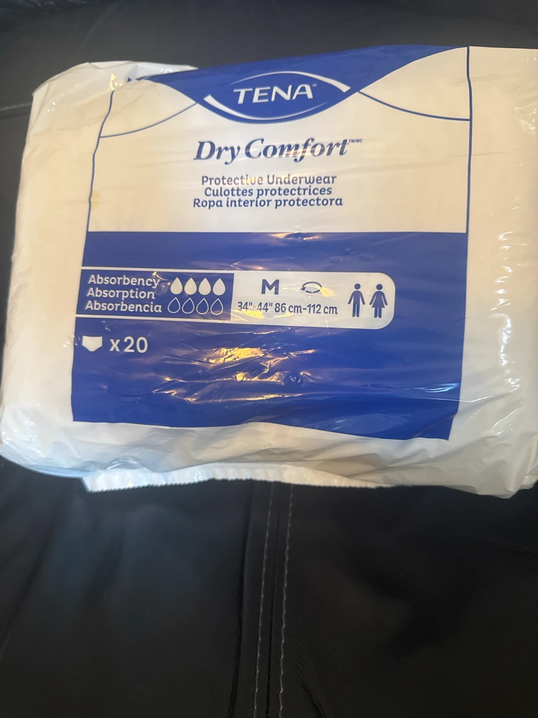 TENA Dry Comfort Protective Underwear - Size M