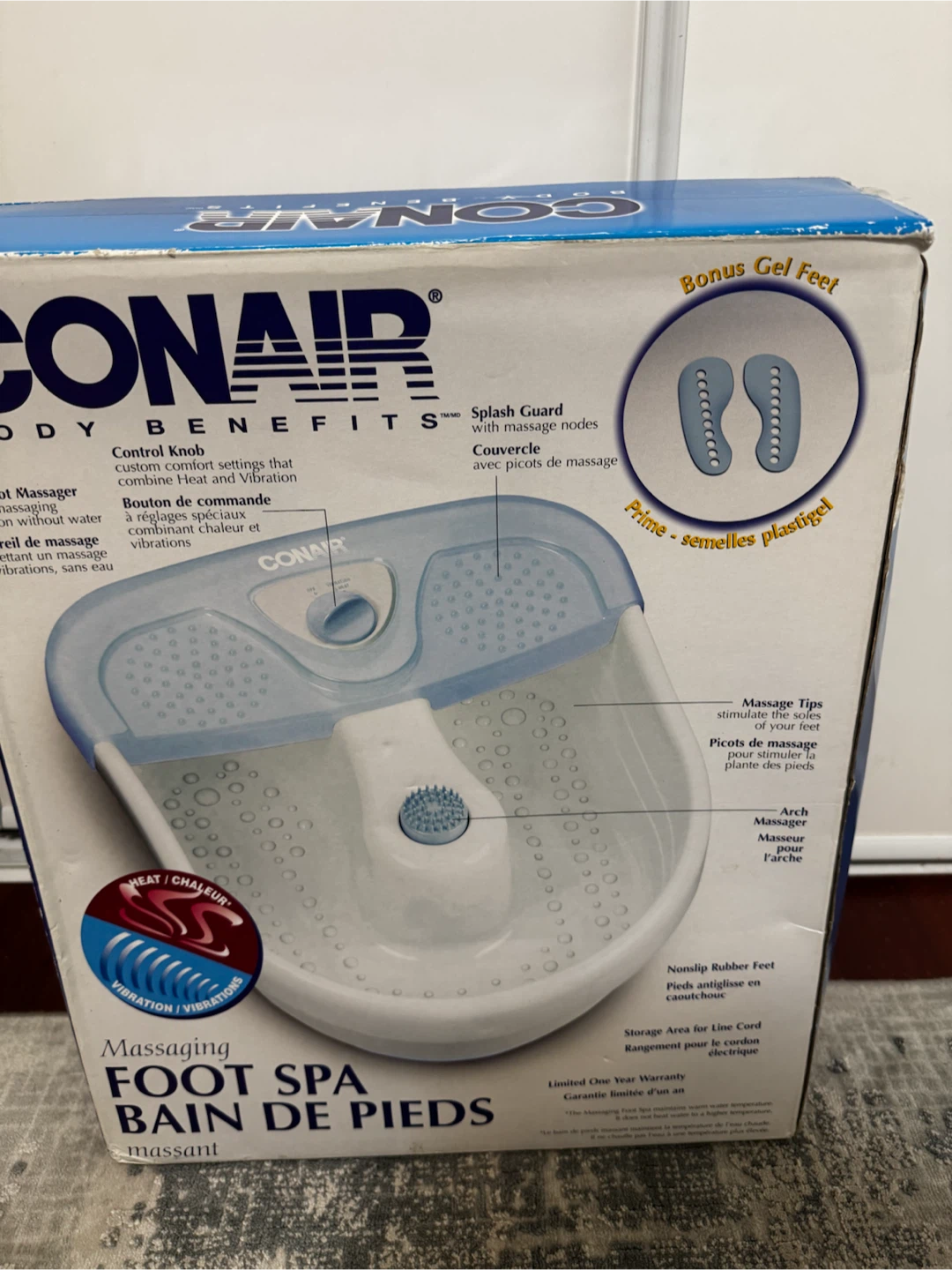 CONAIR Foot Spa Massager