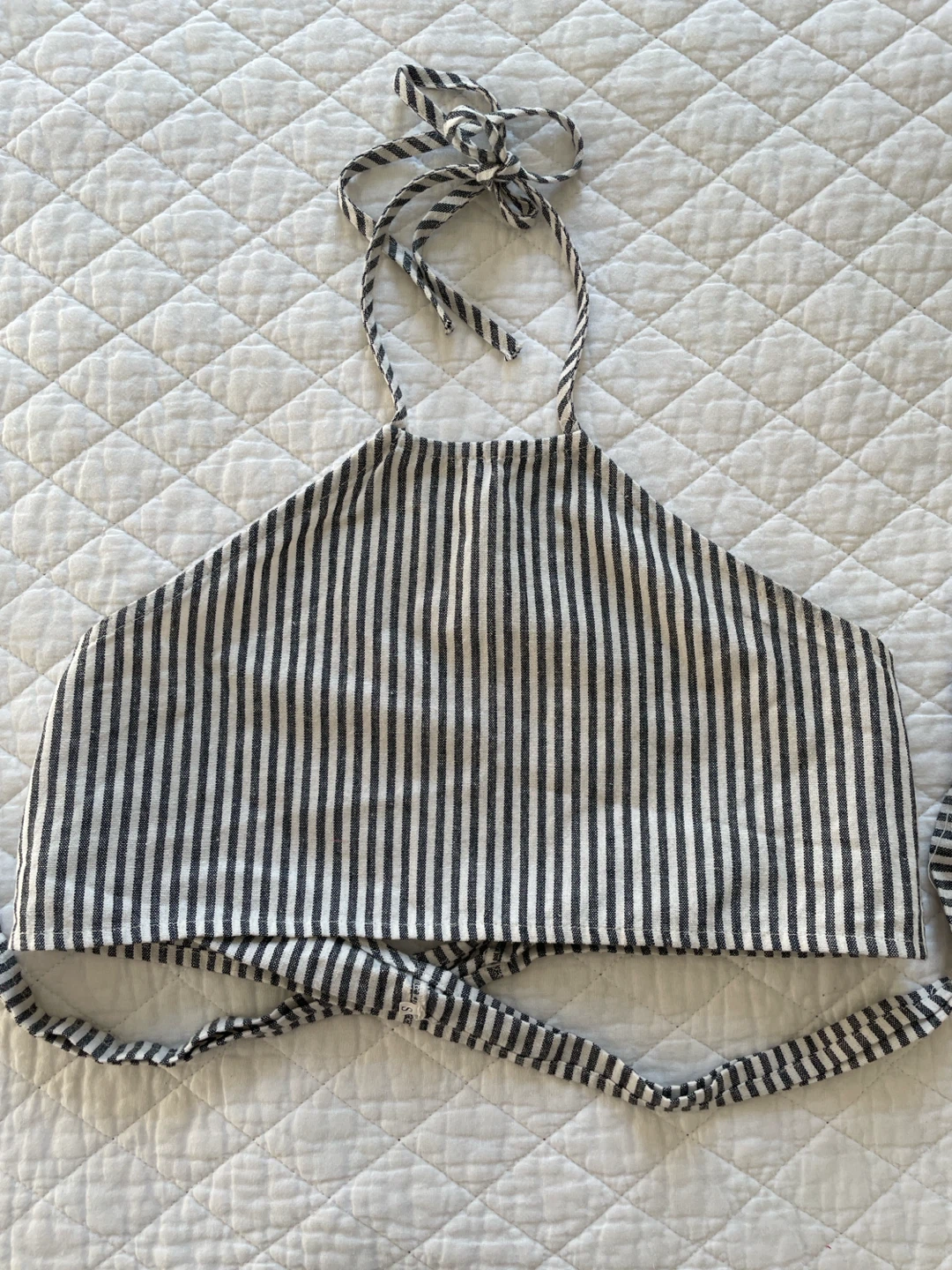 Striped Halter Top - Size S