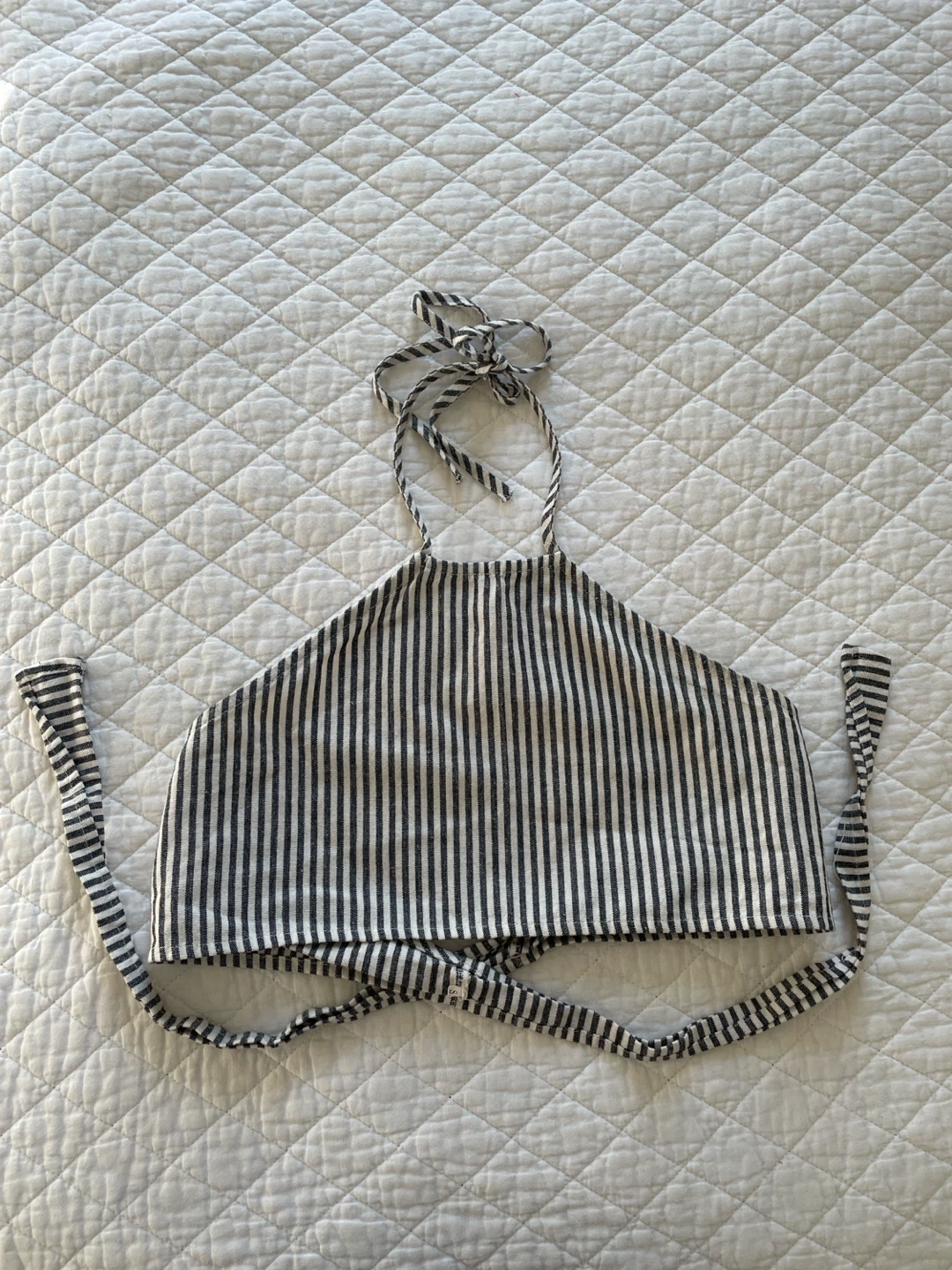 Striped Halter Top - Size S - photo 2
