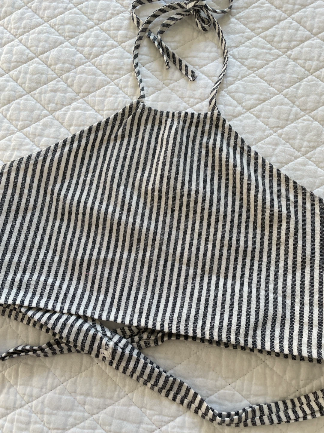Striped Halter Top - Size S - photo 5