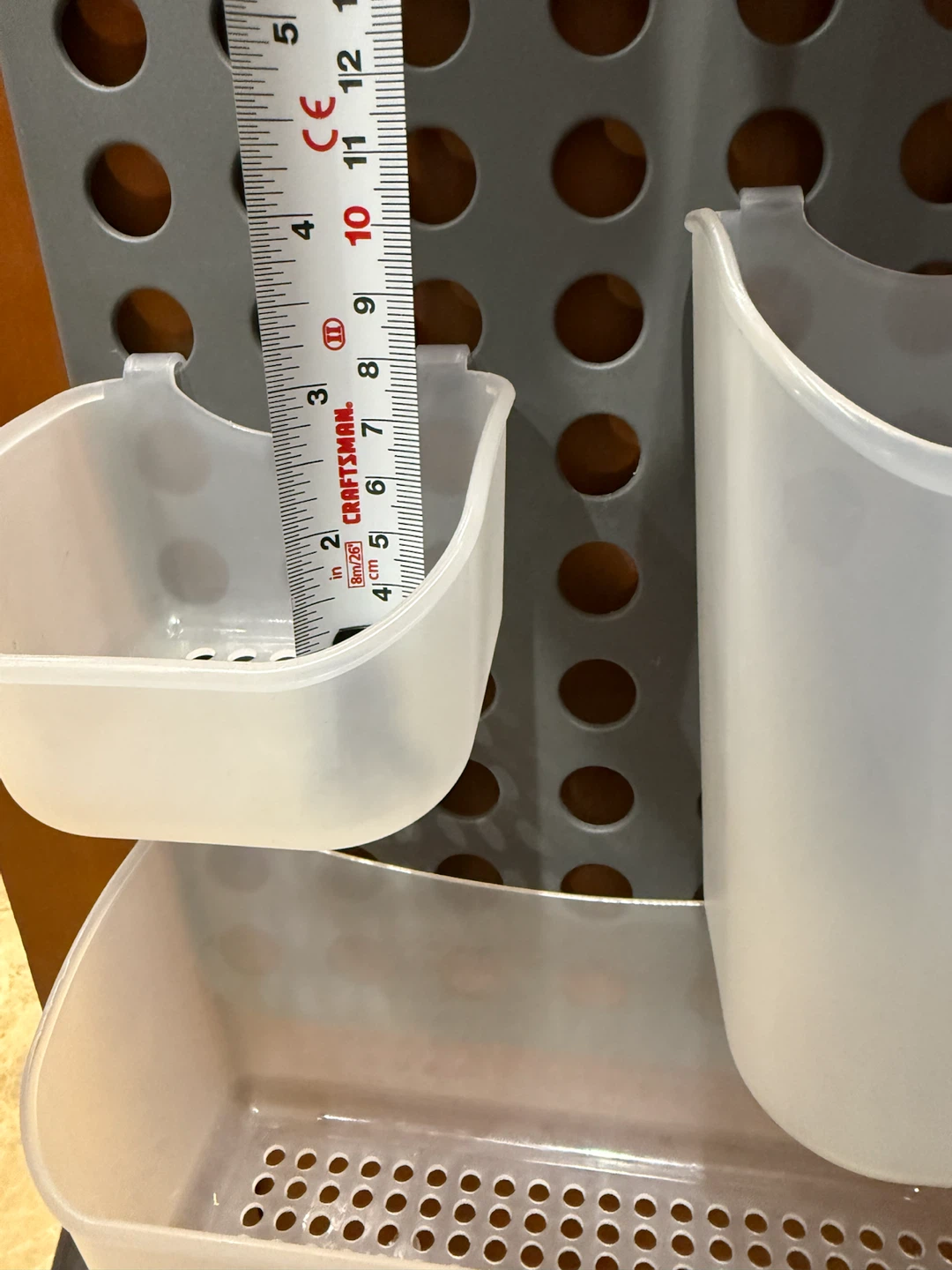 Cabinet Door Organizer with 3 Bins - photo 5