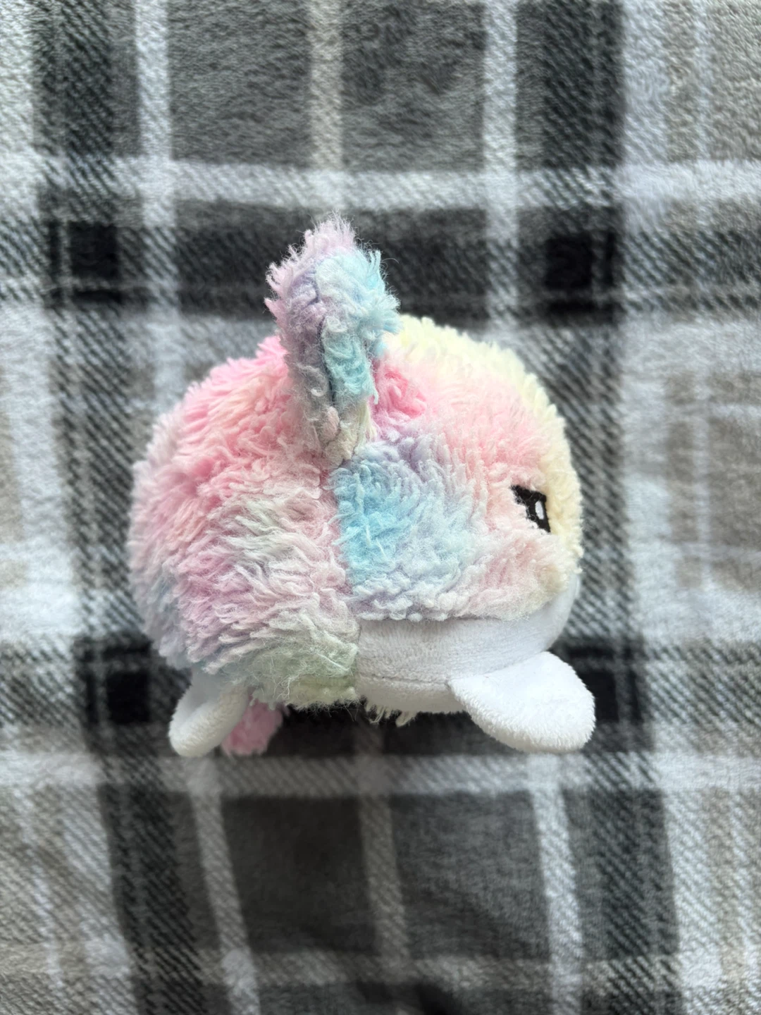 Reversible Rainbow Cat Plush Toy - photo 4