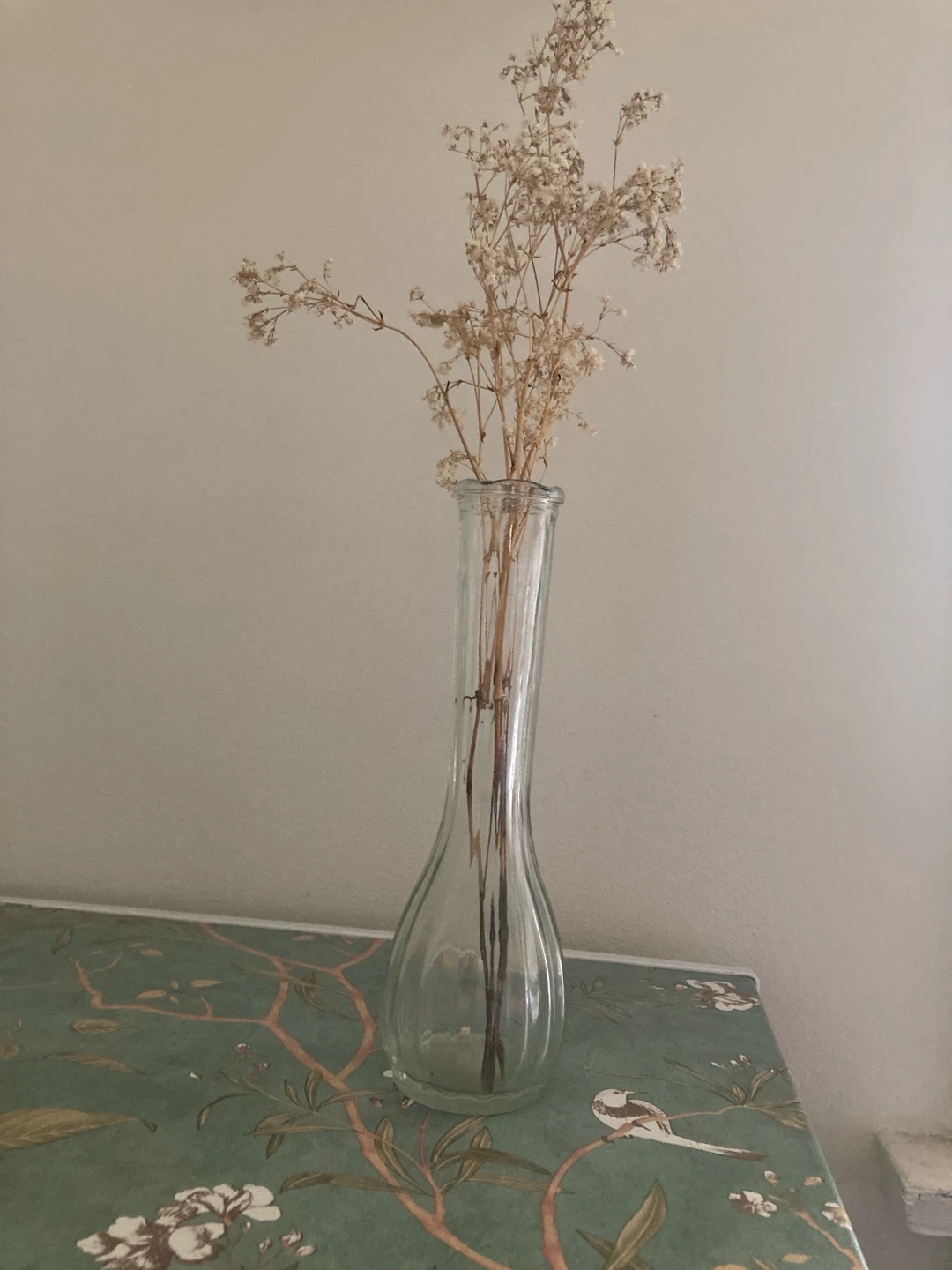Clear Glass Bud Vase