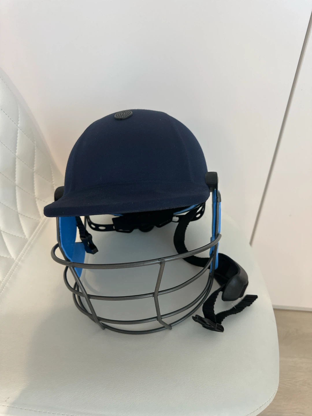 Yonker Navy Blue Cricket Helmet