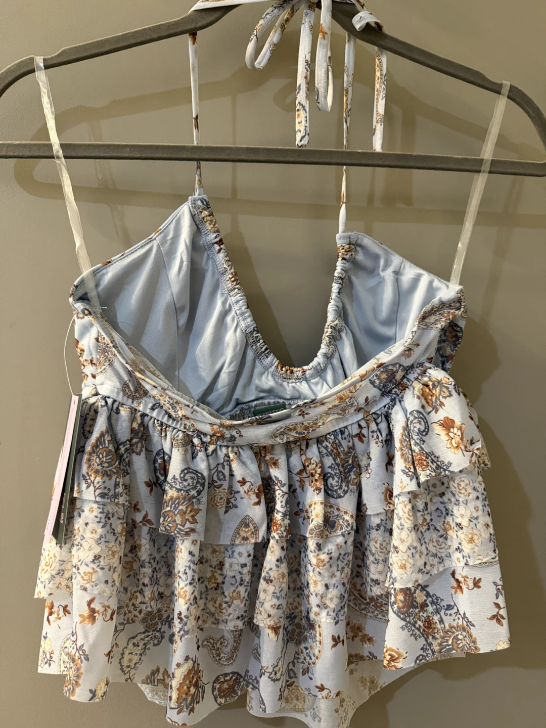 XS NWT! Wild Fable Floral Print Ruffle Cami Top - photo 3
