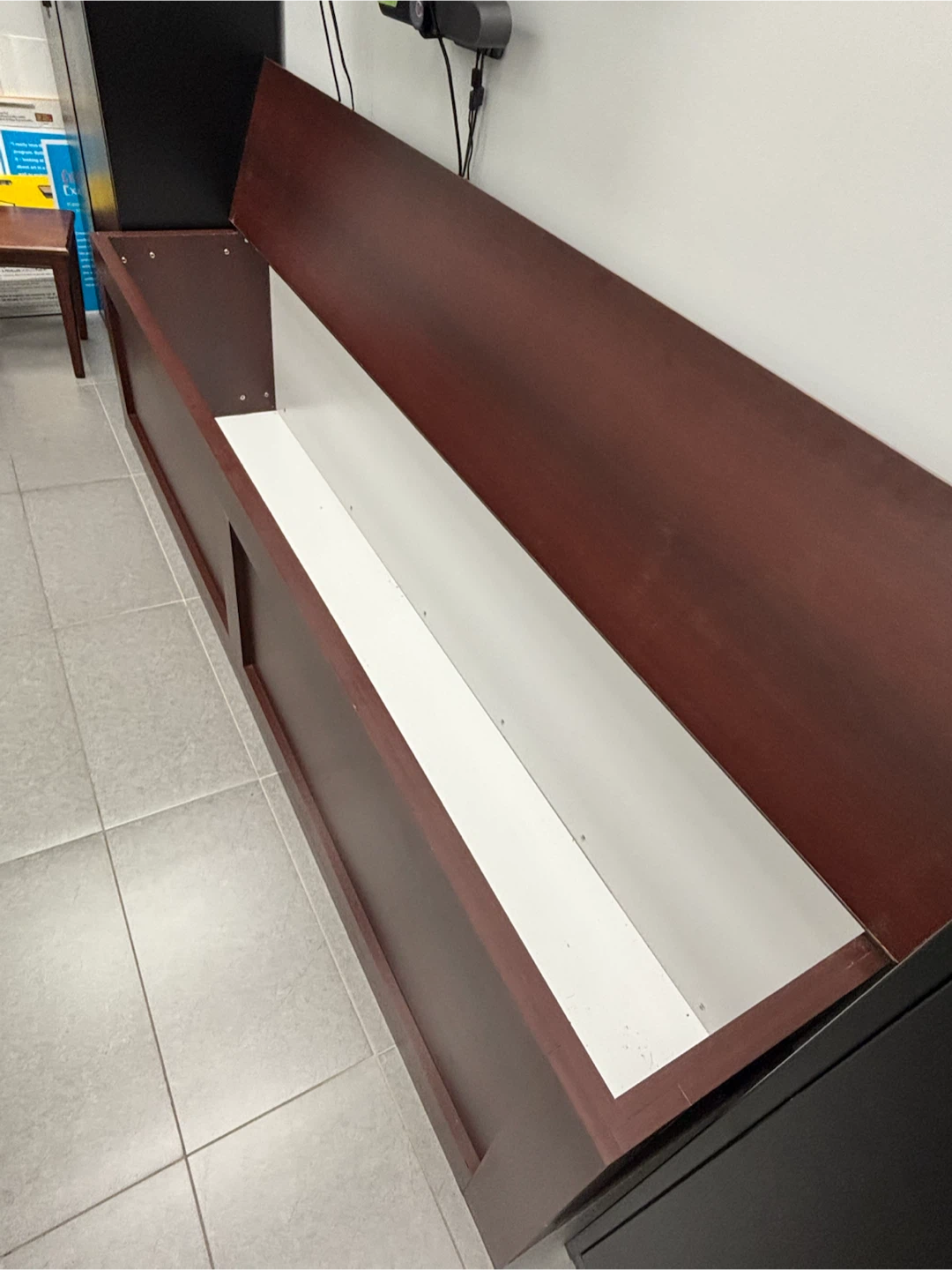 Wooden Storage Bench - photo 3