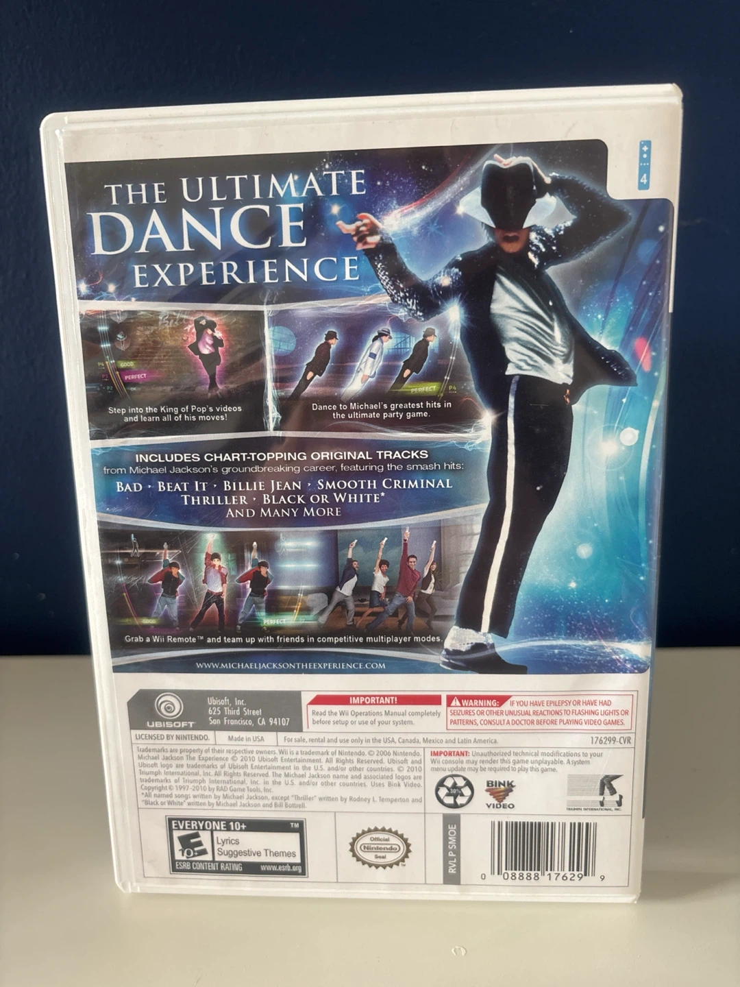 Michael Jackson The Experience Wii Game - photo 2
