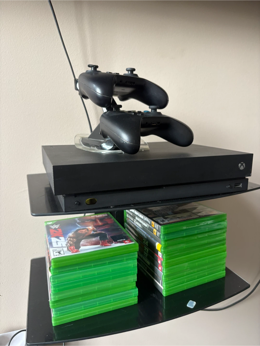 Xbox One X (1TB model) Bundle with Games and Controllers