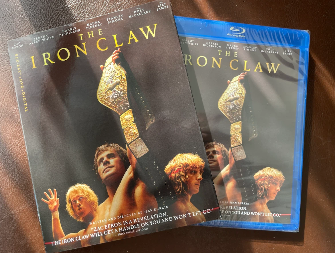 The Iron Claw Blu Ray With Slipcover