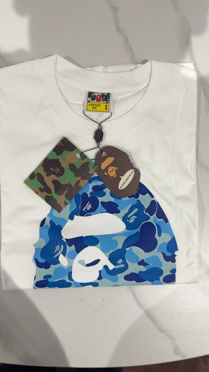 1 medium 1 small Blue Bathing Ape tee (Bape) - photo 2
