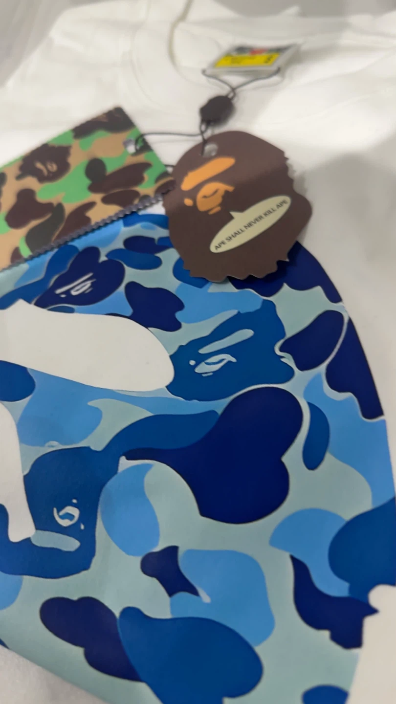 1 medium 1 small Blue Bathing Ape tee (Bape) - photo 3