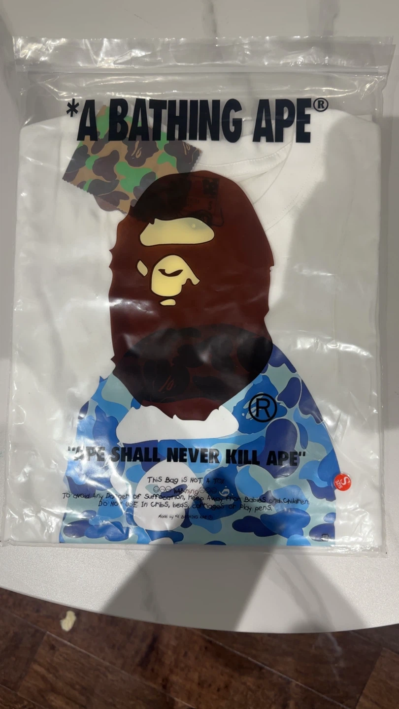 1 medium 1 small Blue Bathing Ape tee (Bape) - photo 4