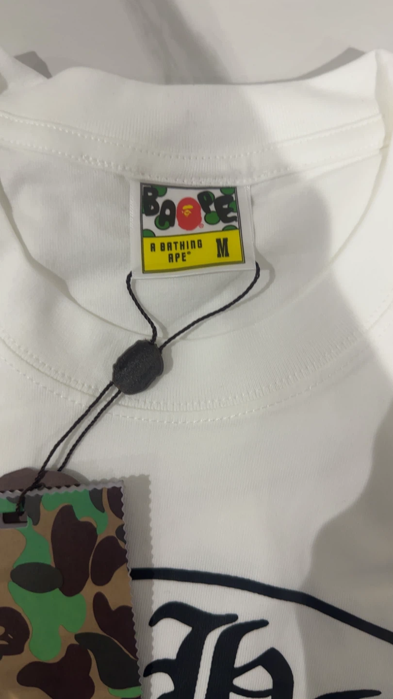 3 medium and 1 large Bathing Ape chrome tee (Bape) - photo 3
