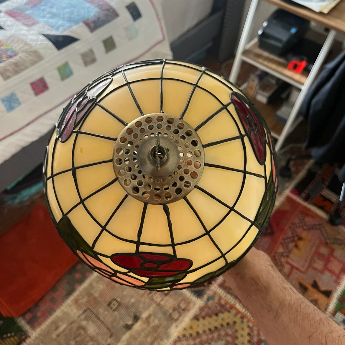 Stained Plastic Accent Lamp - photo 2