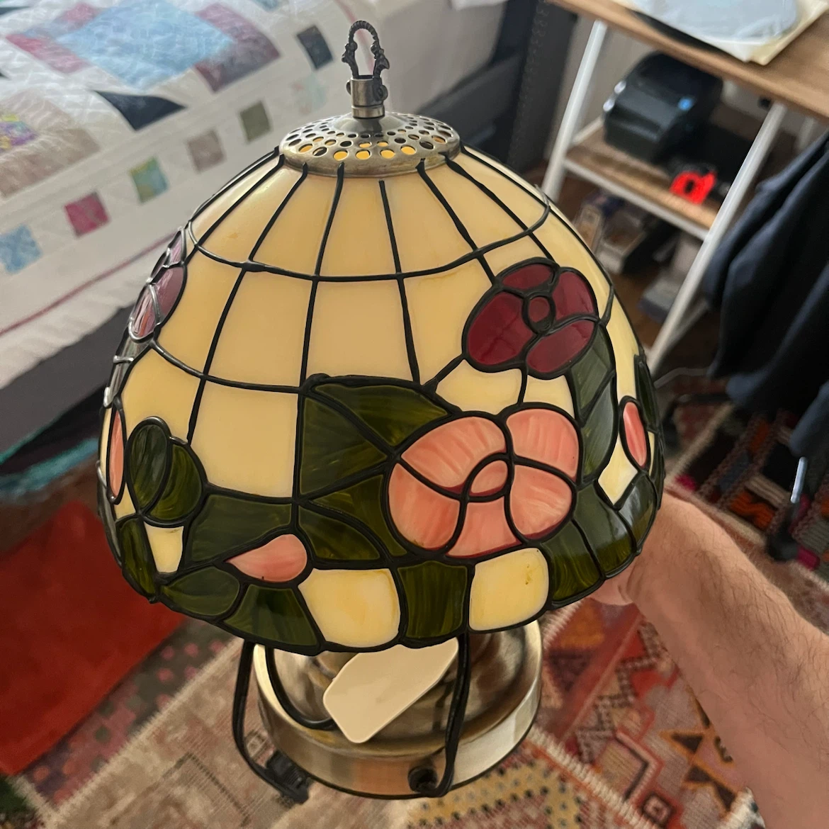 Stained Plastic Accent Lamp - photo 3