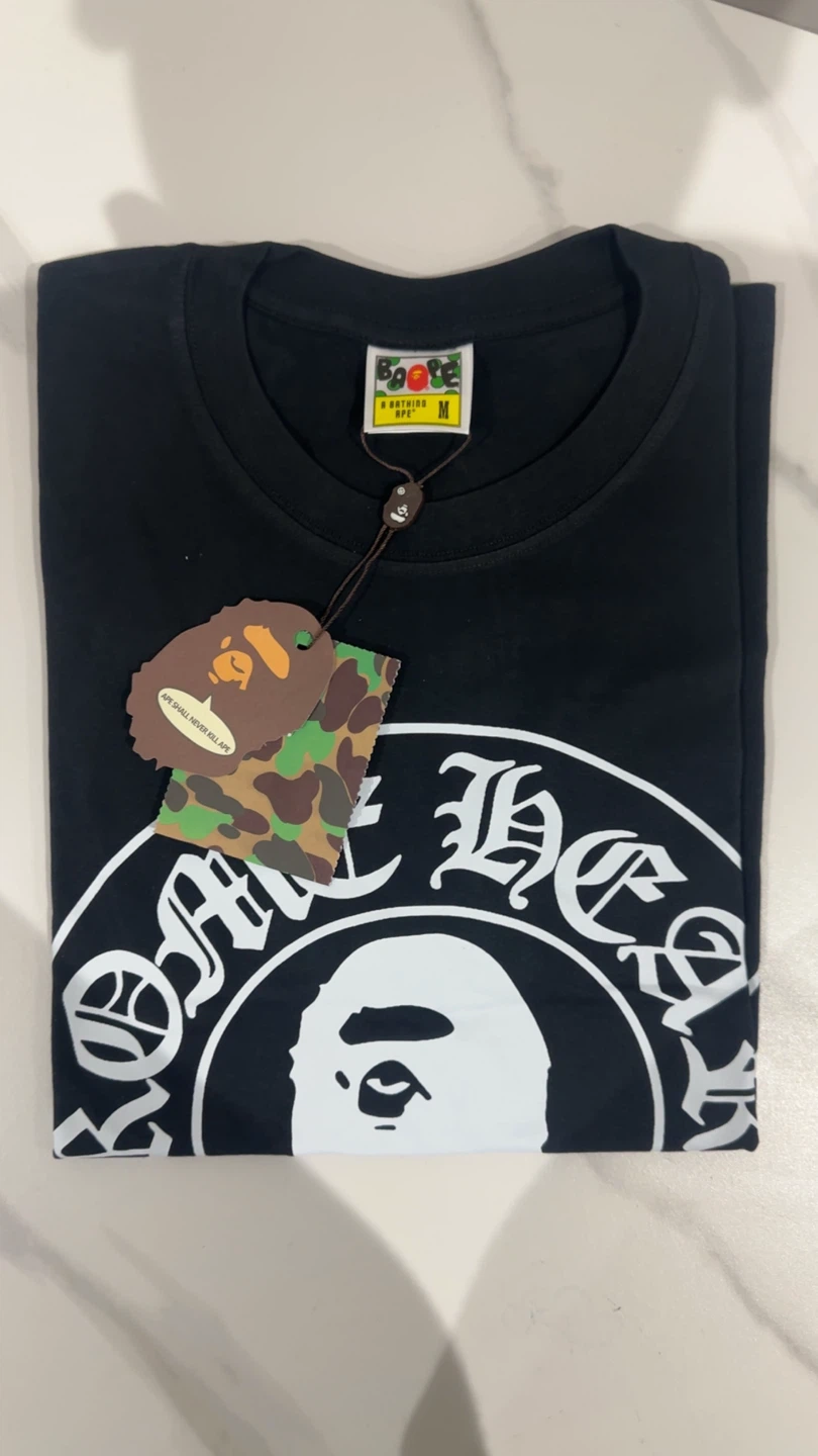 1 medium 2 large chrome Bathing Ape Tee (Bape) - photo 3