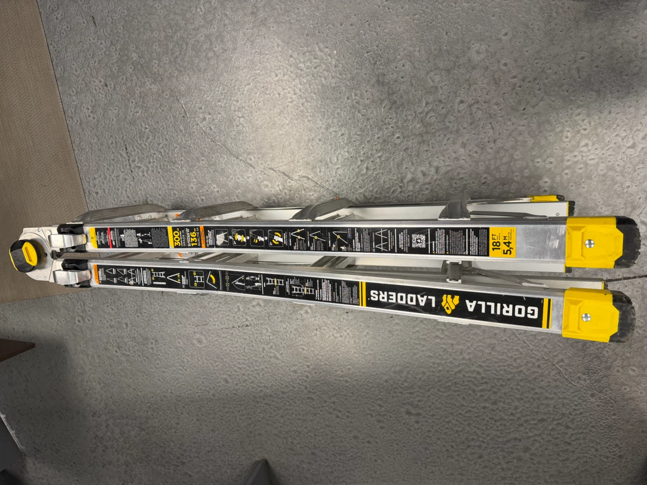 Gorilla Ladders MPXA-18 18 ft. Aluminum Multi-Position Ladder - photo 5