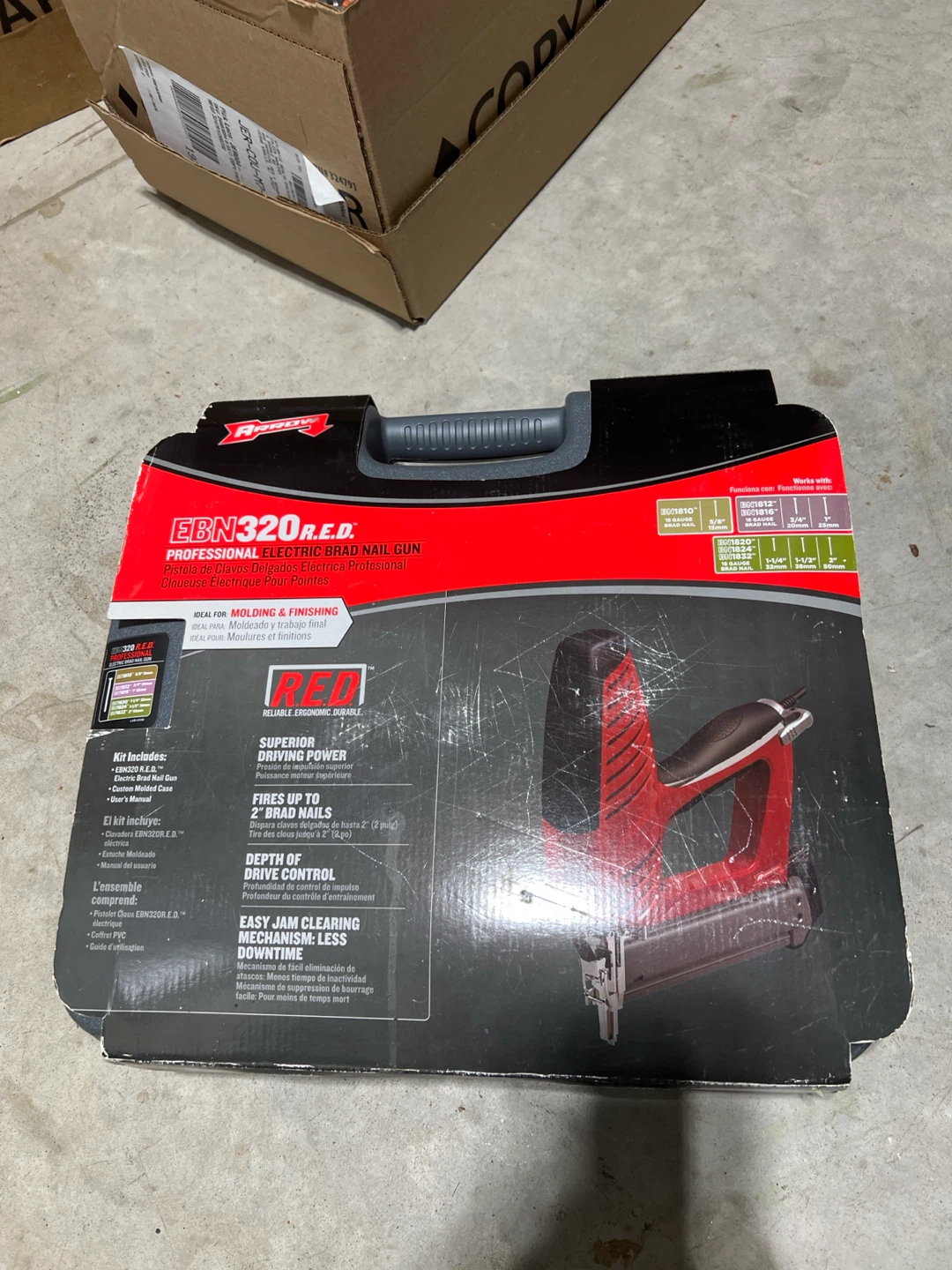 Arrow EBN320R.E.D. Electric Brad Nail Gun