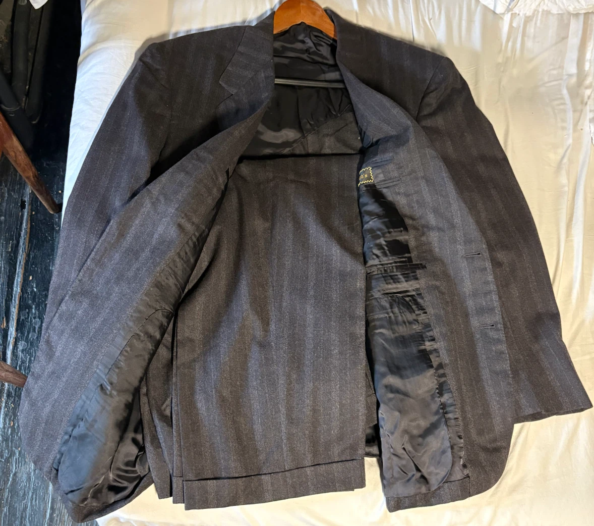 Barneys New York, Oxford Clothes Men's Striped Suit - photo 2