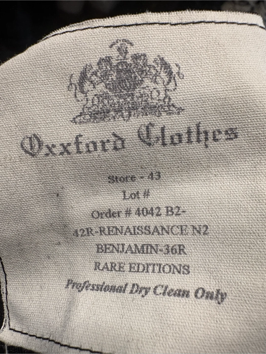 Barneys New York, Oxford Clothes Men's Striped Suit - photo 5