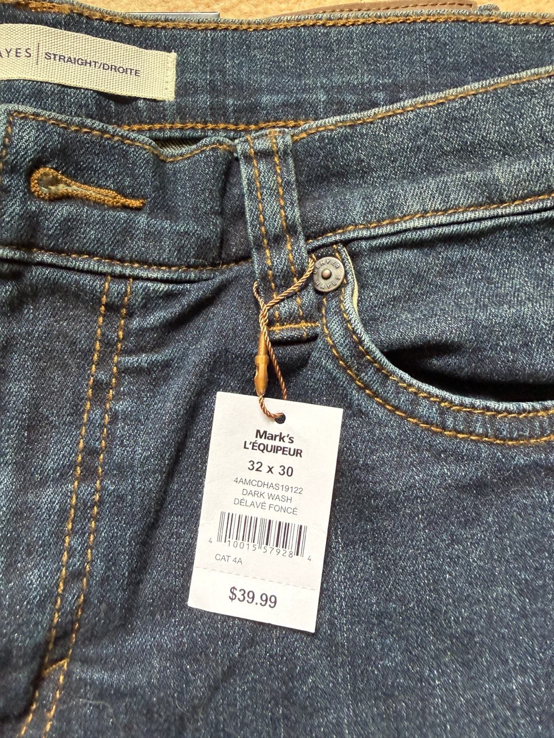 Denver Hayes Straight Leg Jeans - photo 2