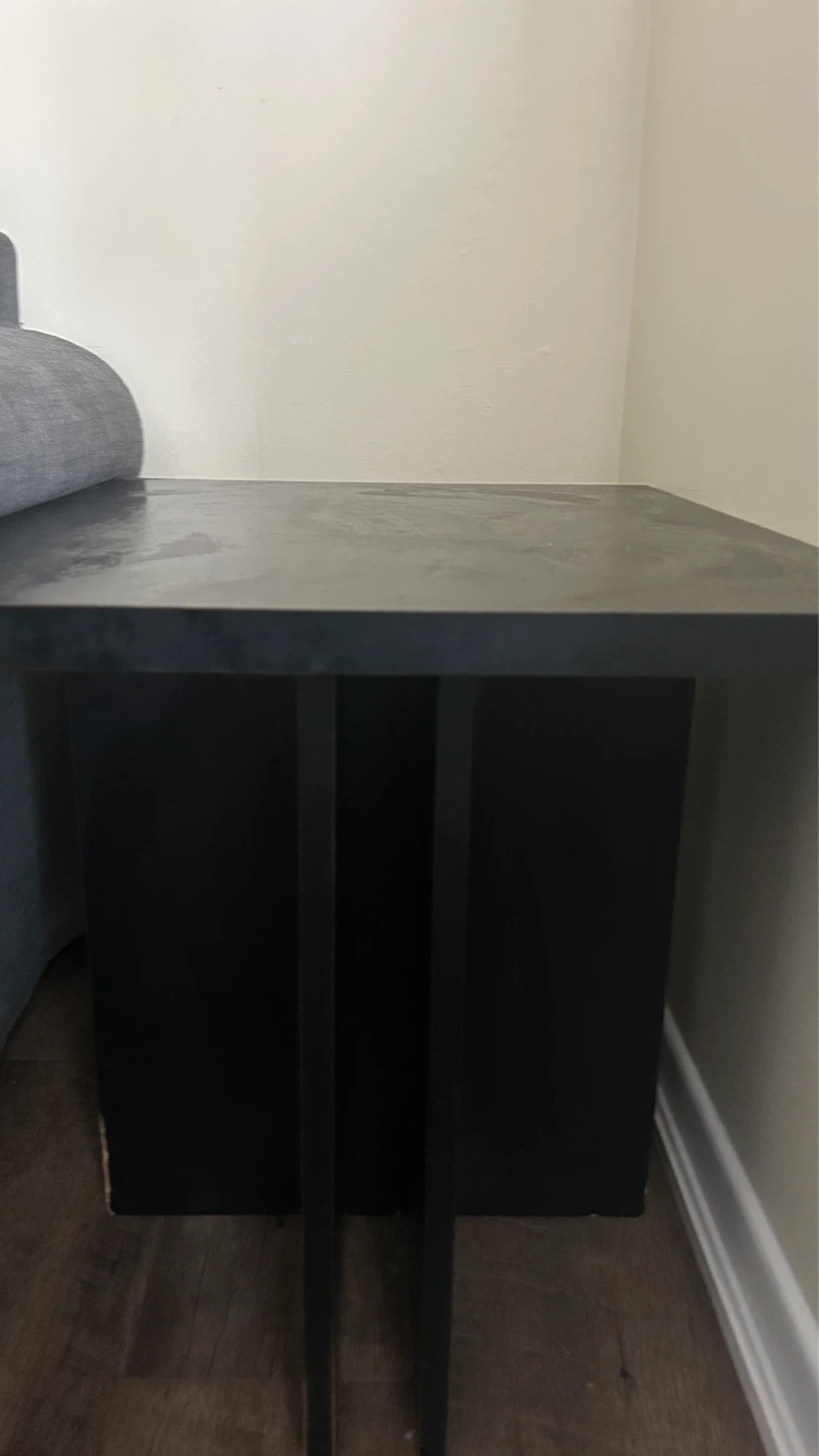 Black Side Table
