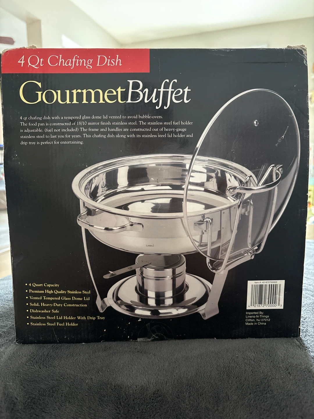 Gourmet Buffet 4 Qt Chafing Dish