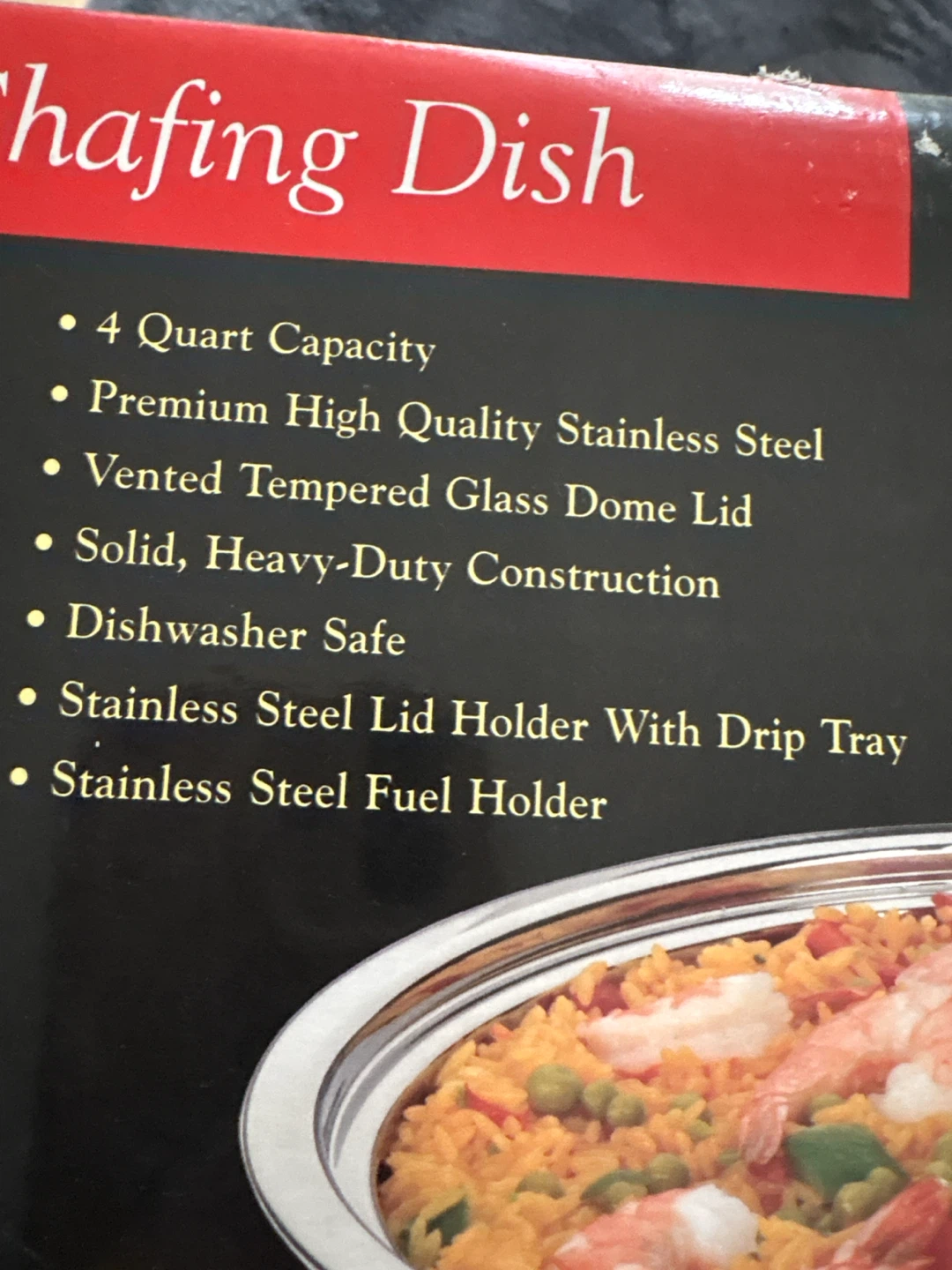 Gourmet Buffet 4 Qt Chafing Dish - photo 2