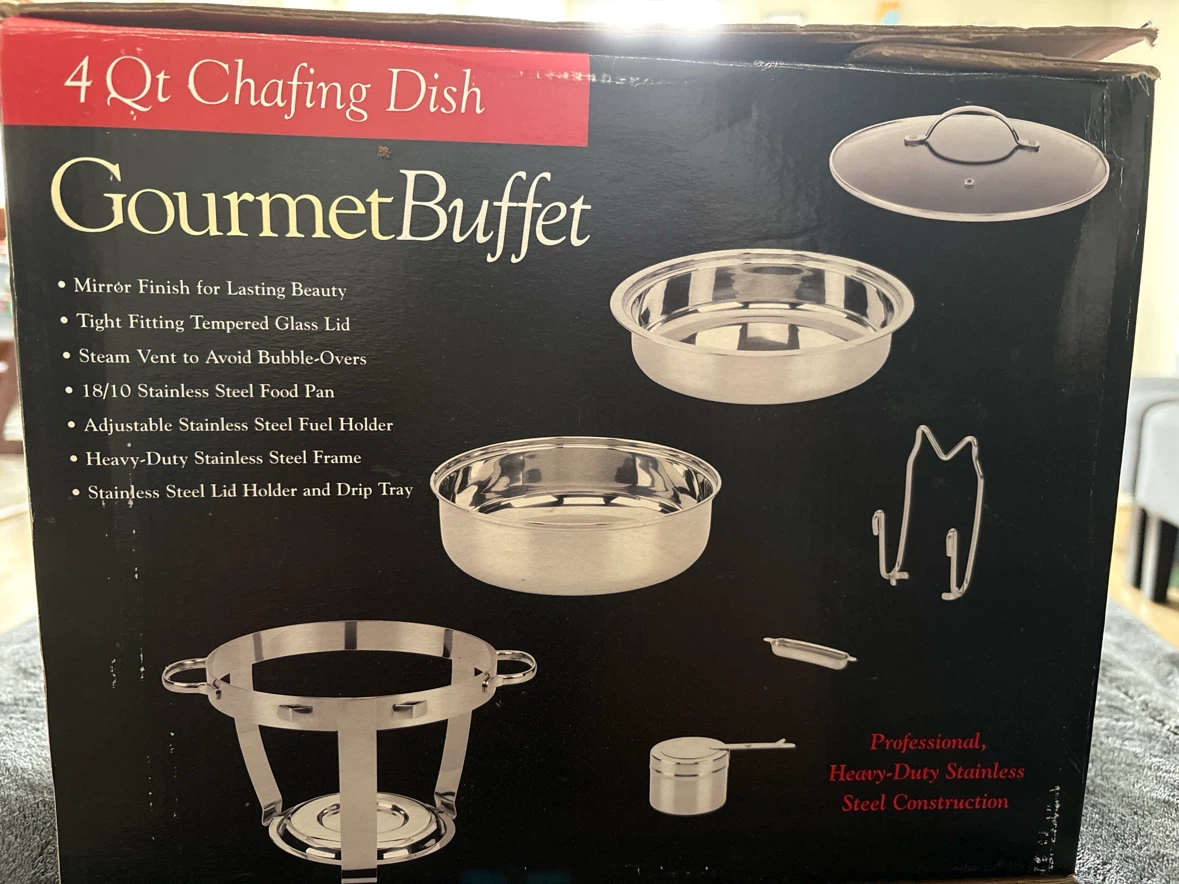 Gourmet Buffet 4 Qt Chafing Dish - photo 3