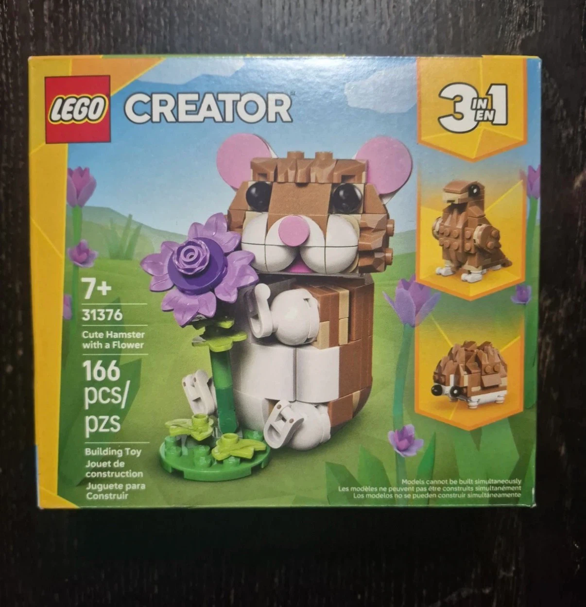 LEGO Creator 31376 Cute Hamster with a Flower Building Set