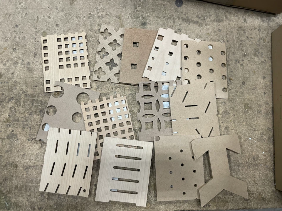 Assorted Wood Veneer Pieces for Crafting - photo 5