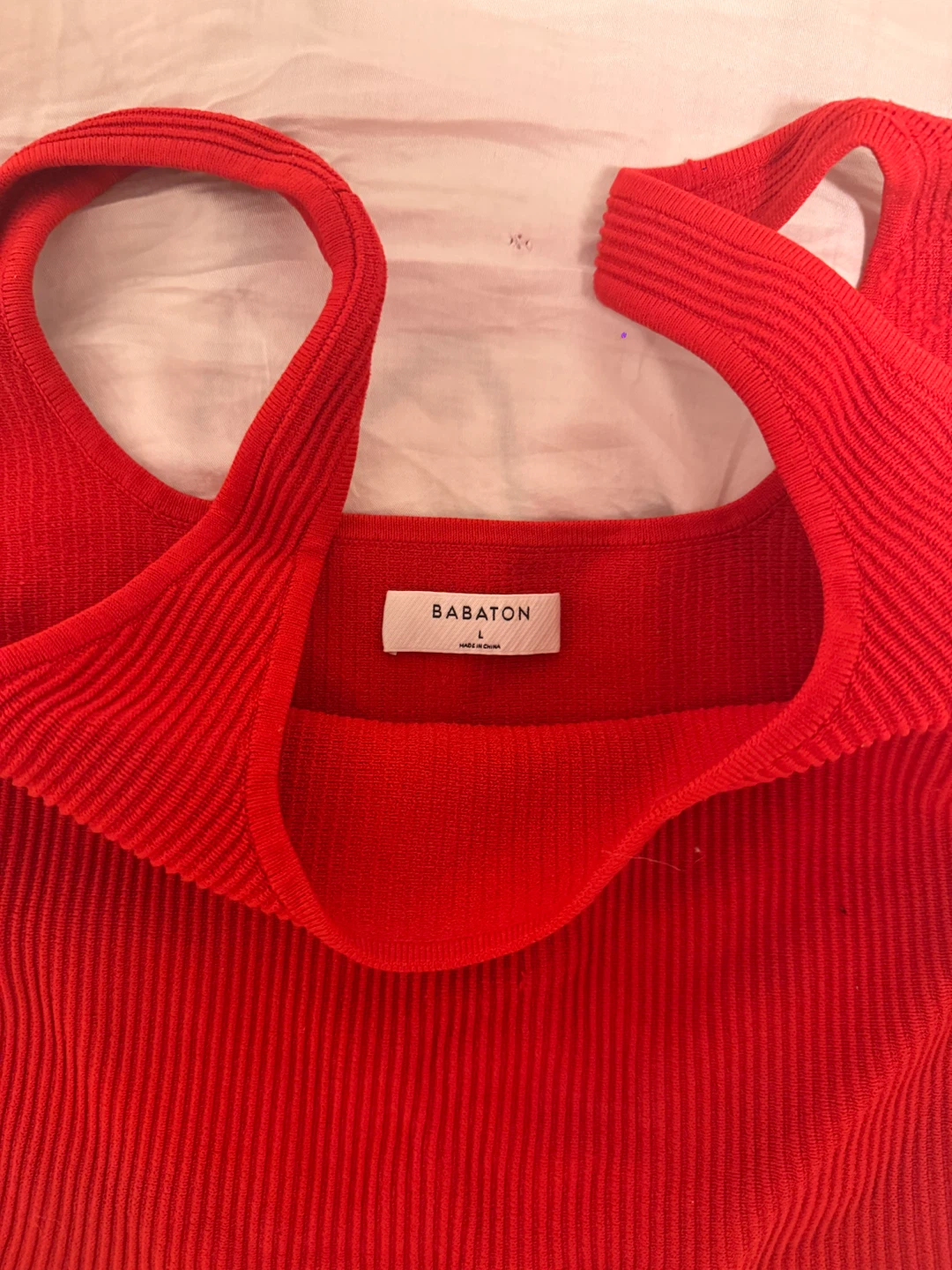Babaton Ribbed Tank Tops (M) - photo 2
