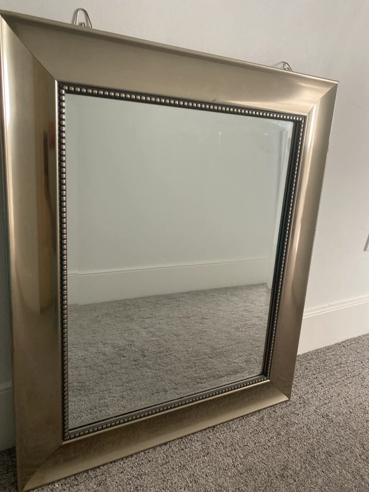 Framed Mirror - Gold Tone - photo 2